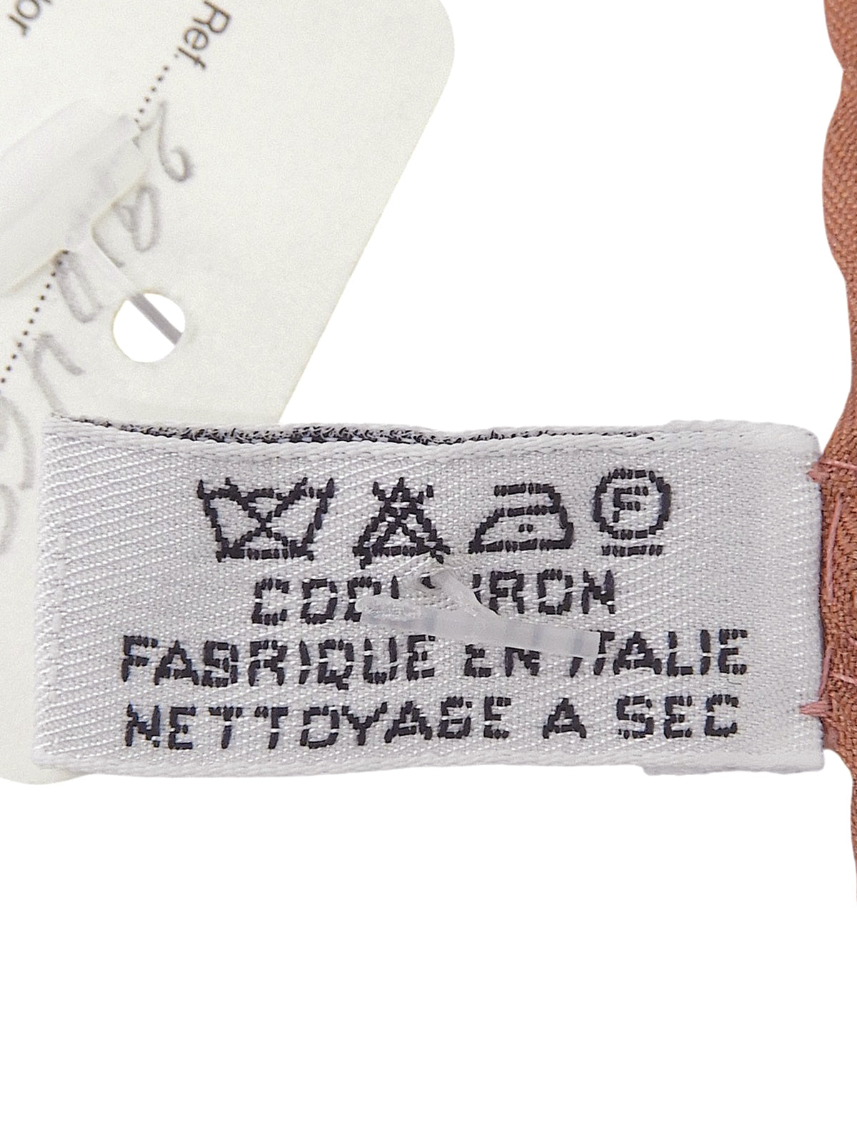 Macadam Chain Design Scarf Terracotta/Multi