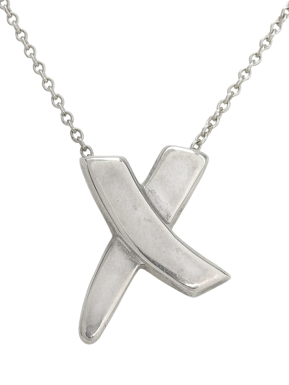 925 Paloma Picasso Graffiti X Necklace Silver