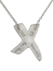 925 Paloma Picasso Graffiti X Necklace Silver