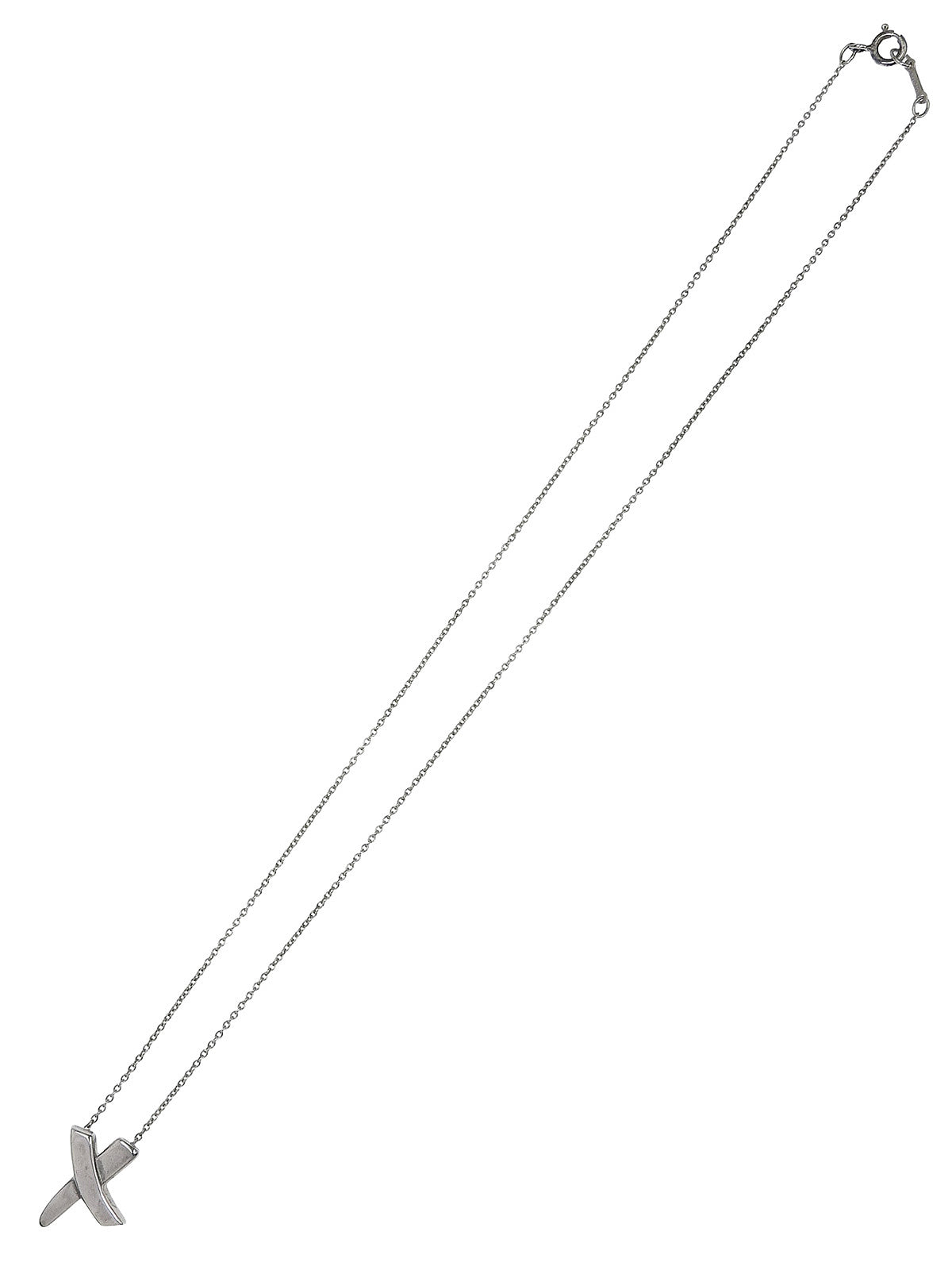 925 Paloma Picasso Graffiti X Necklace Silver