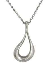925 Teardrop Necklace Silver