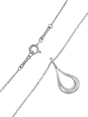925 Teardrop Necklace Silver