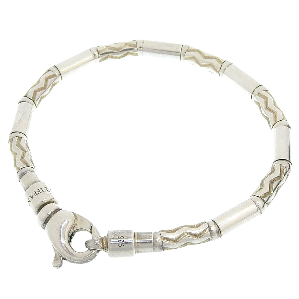 925 Aztec Zigzag Bracelet Silver