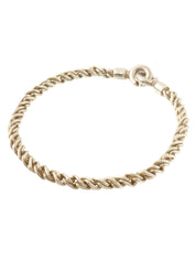 925 Twist Chain Bracelet Silver