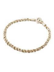 925 Twist Chain Bracelet Silver