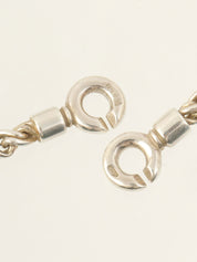 925 Twist Chain Bracelet Silver