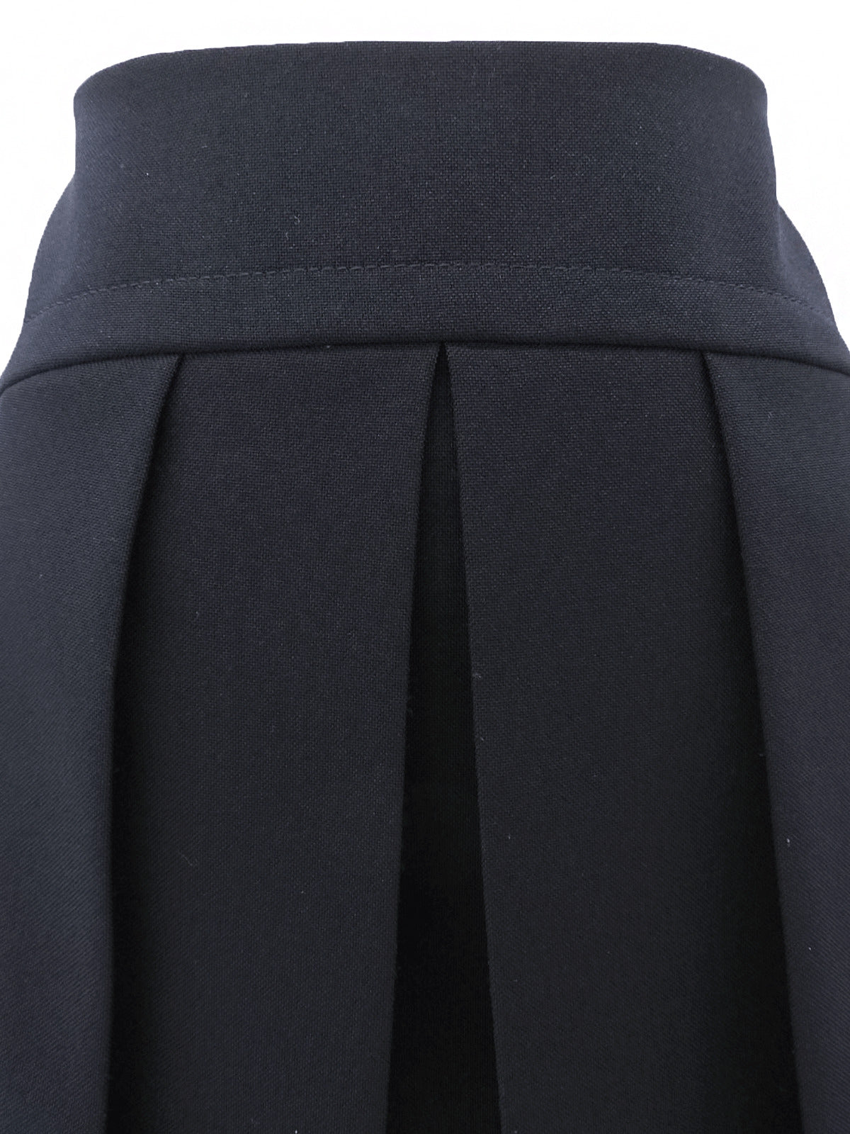 2015 Pleated Mini Skirt #40 Navy
