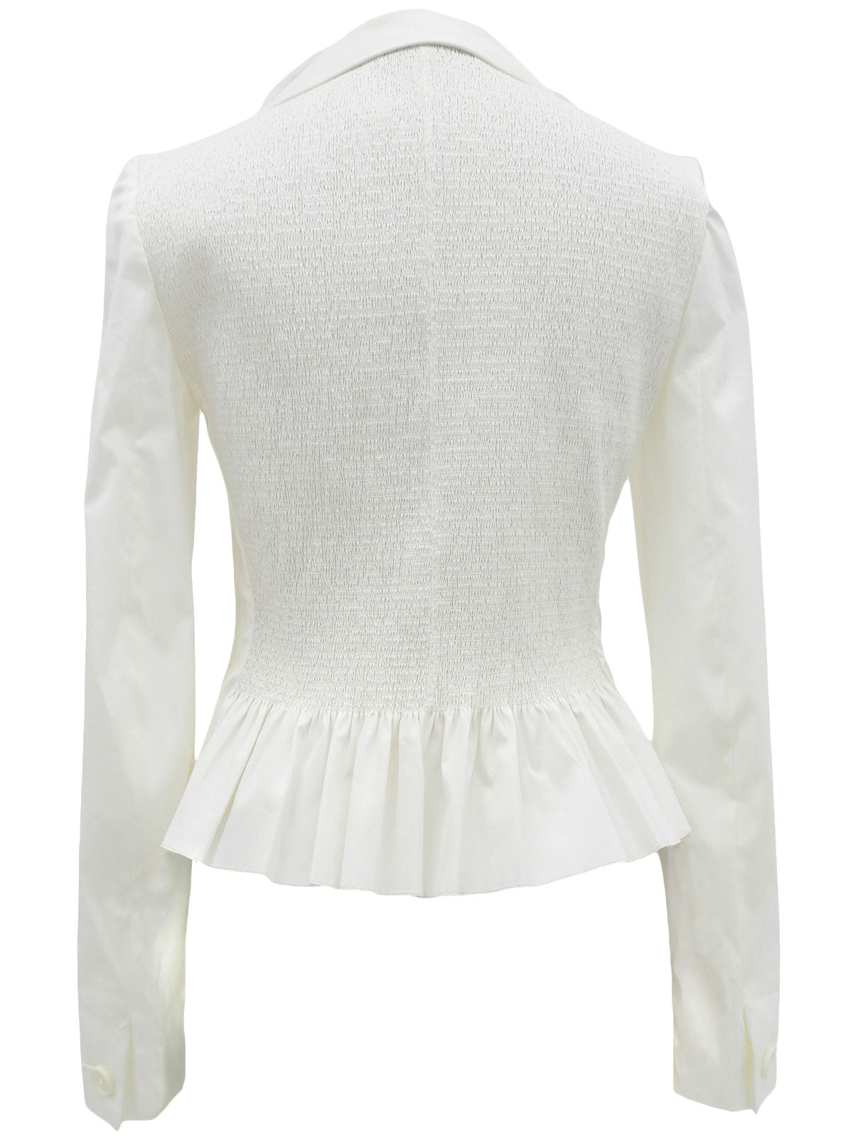 Eyelet Lace Design Jacket White #40