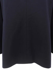 Logo Emblem Embroidered Jacket #15 Navy