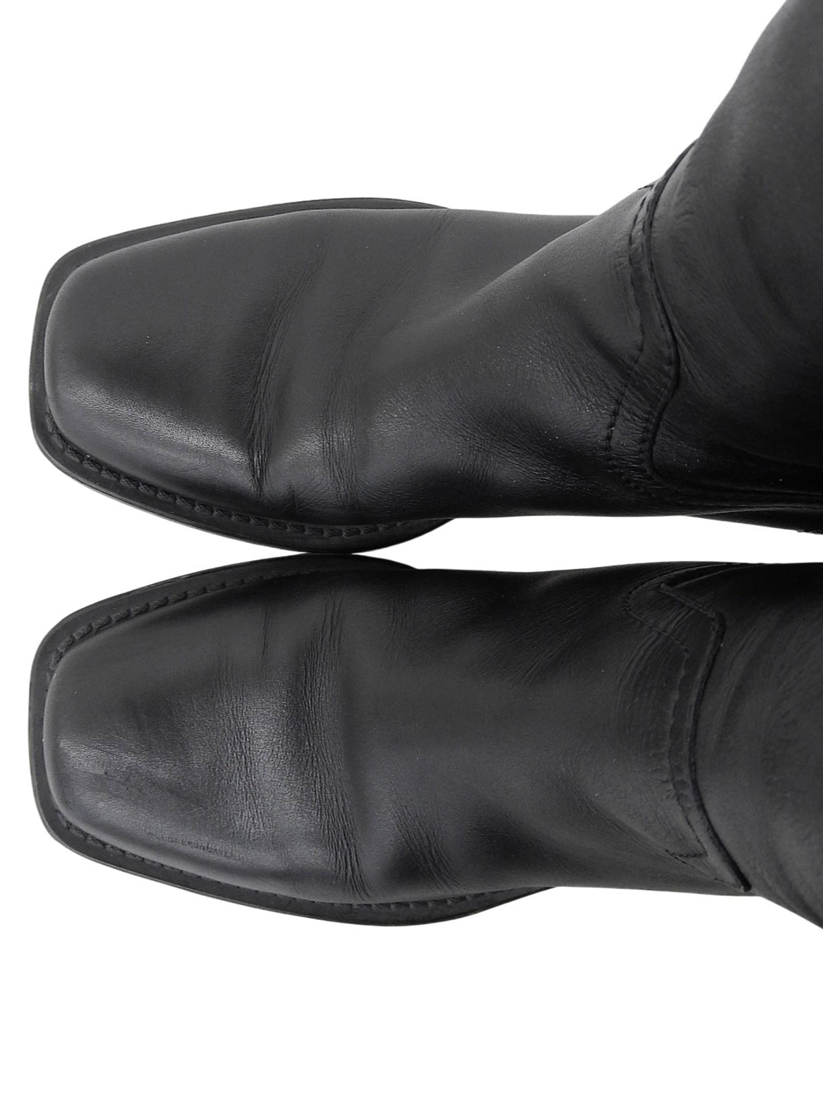 GG Embossed Long Boots #37.5 Black