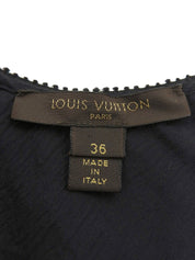 ロゴレースデザインキャミソール ブラック #36