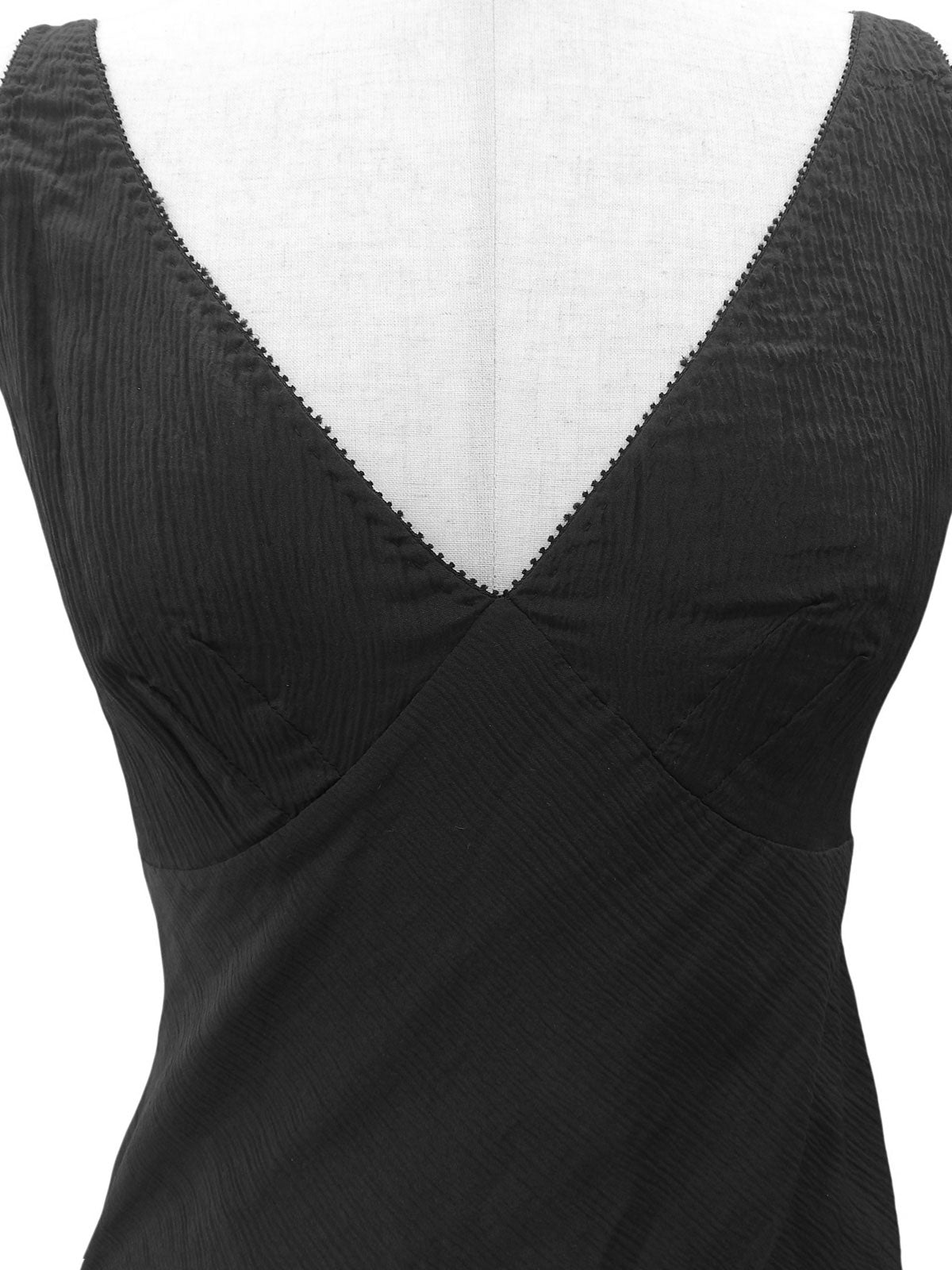 ロゴレースデザインキャミソール ブラック #36