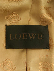 レザーロゴボタンジャケット キャメル #36