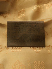 レザーロゴボタンジャケット キャメル #36