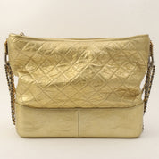 Around 2016 Made Gabrielle de Chanel Chain Shoulder Bag Gold