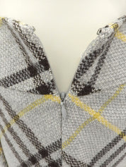 ノバチェックパターンスカート グレー#36