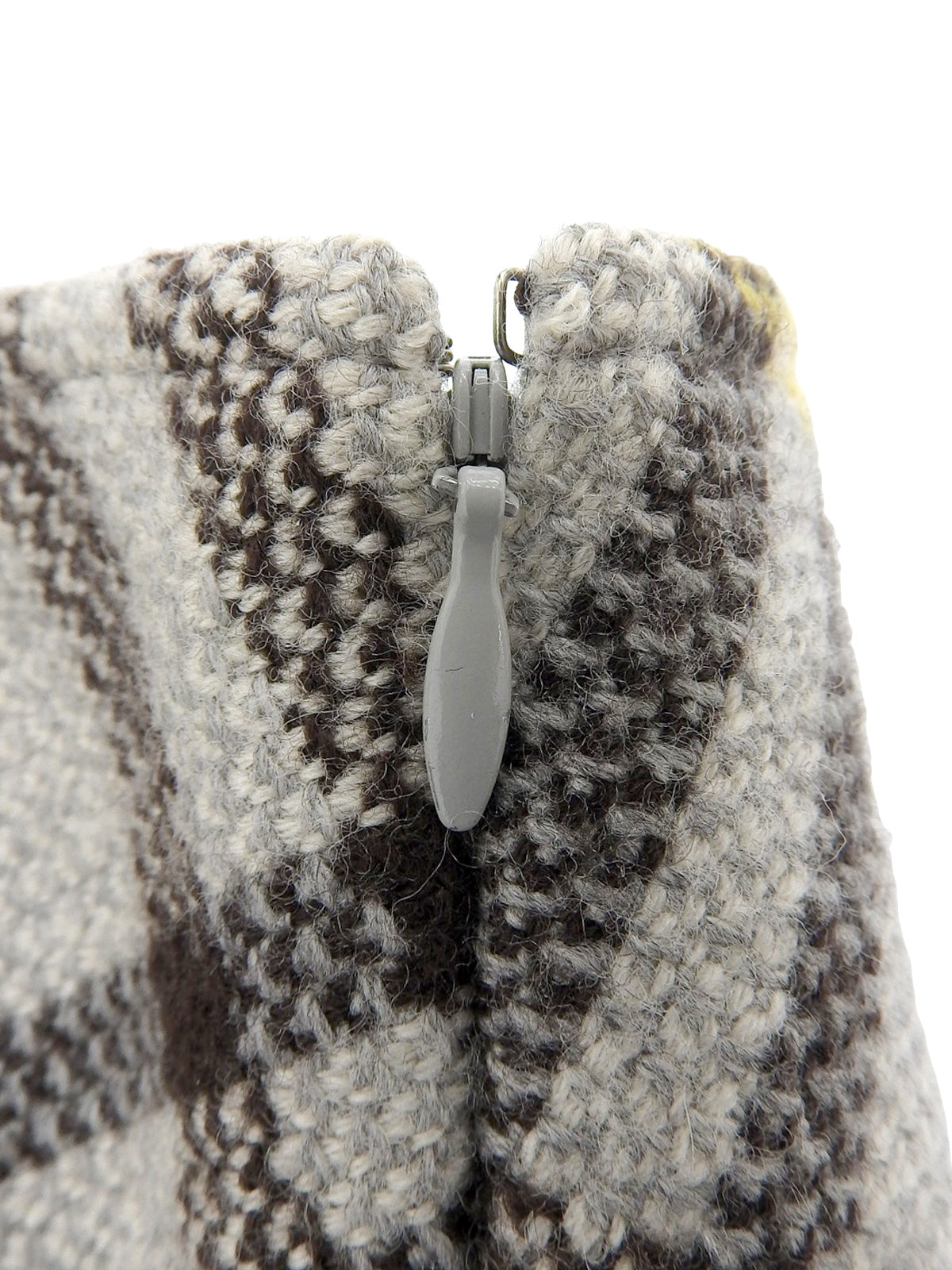 ノバチェックパターンスカート グレー#36