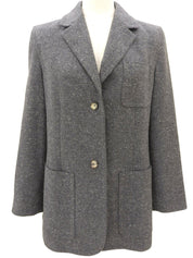 カシミアジャケット グレー #36