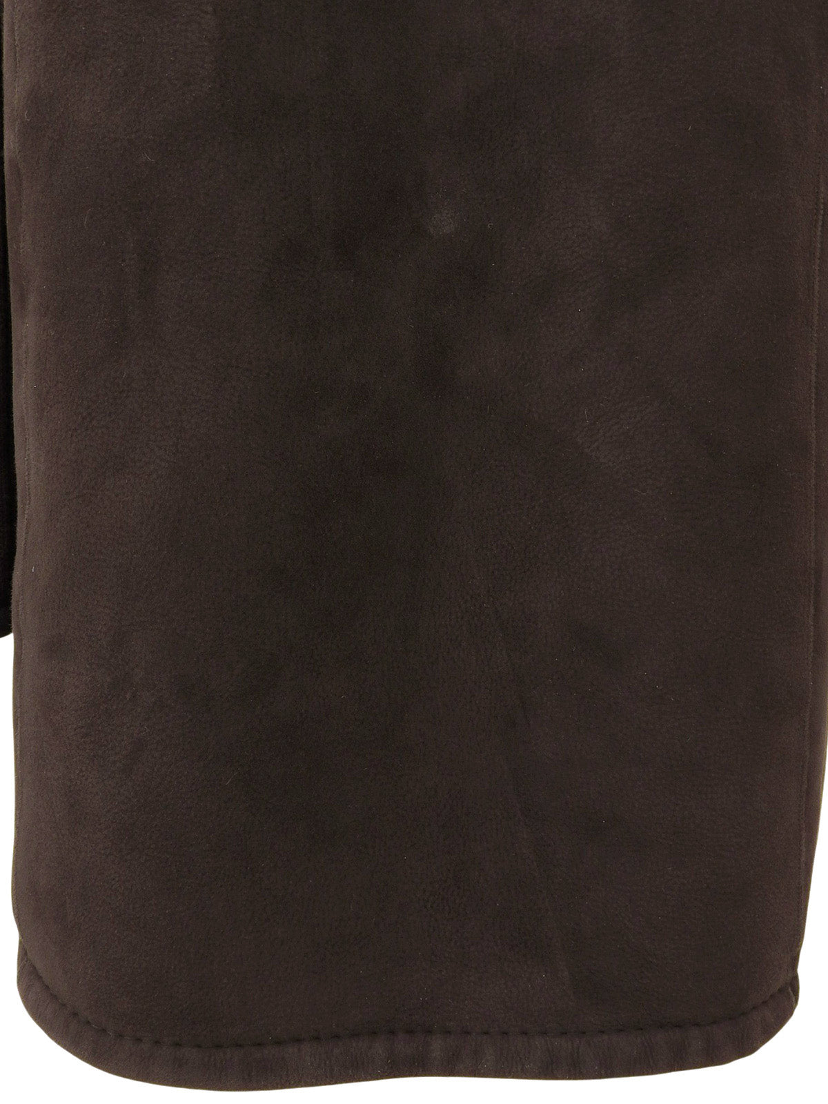 ムートンガンチーニボタンコート ダークブラウン#40