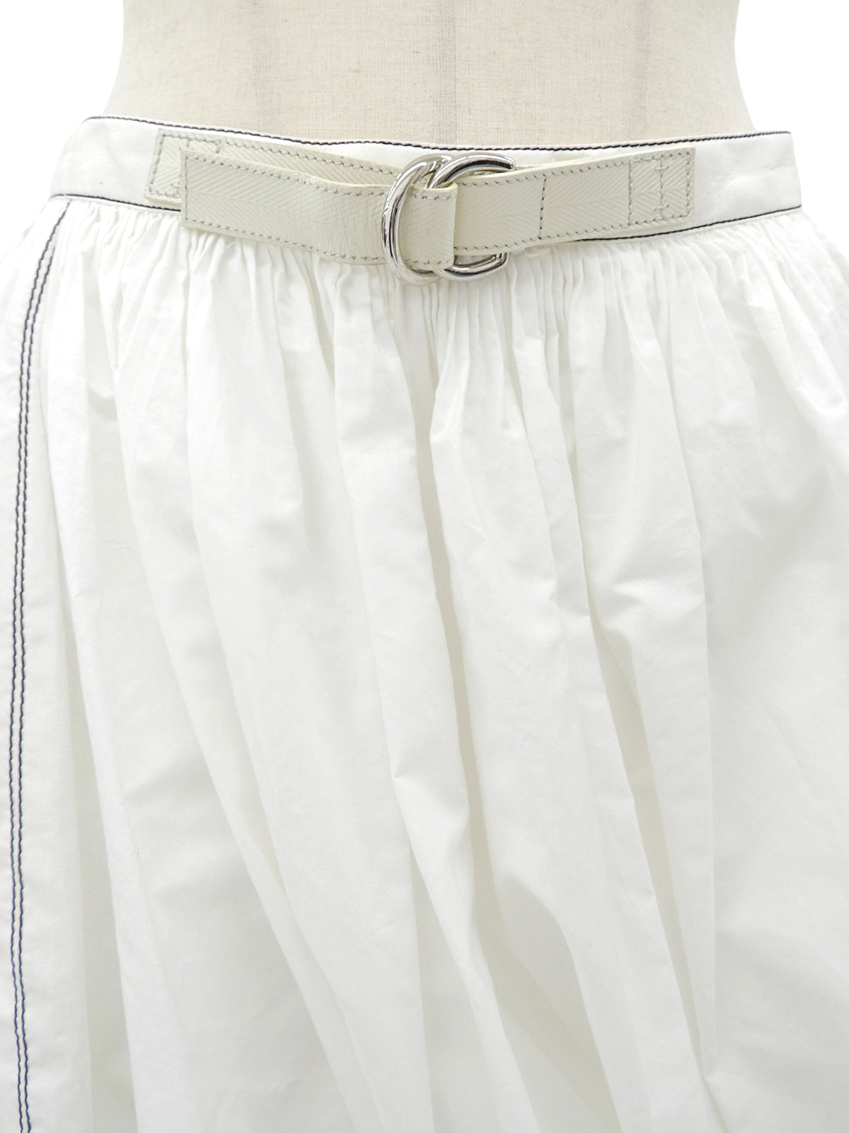 2016 Stitch Design Balloon Skirt #36 White