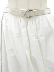 2016 Stitch Design Balloon Skirt #36 White
