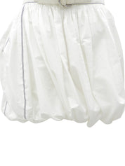 2016 Stitch Design Balloon Skirt #36 White