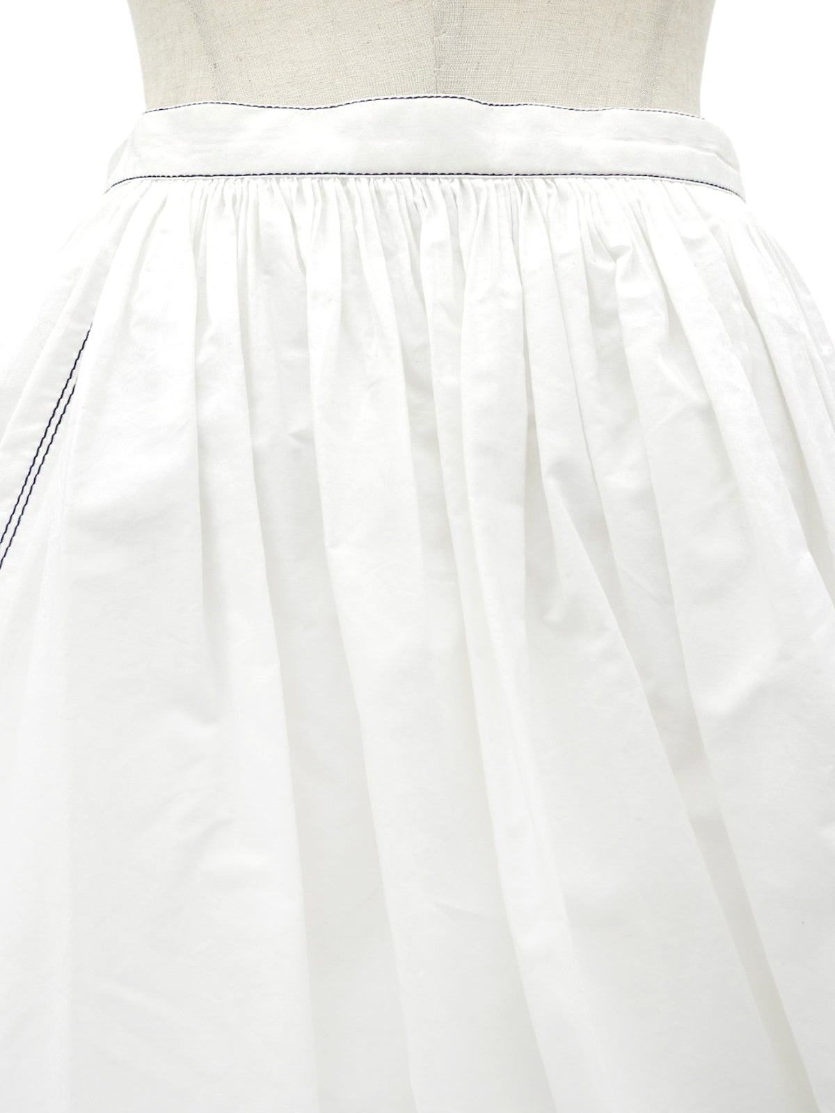 2016 Stitch Design Balloon Skirt #36 White