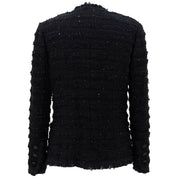 2005 Sequin CC Mark Button Jacket #36 Black