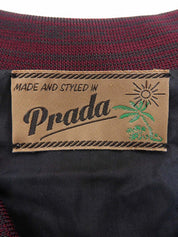 フラワーパターンノースリーブワンピース ブラック/レッド #44