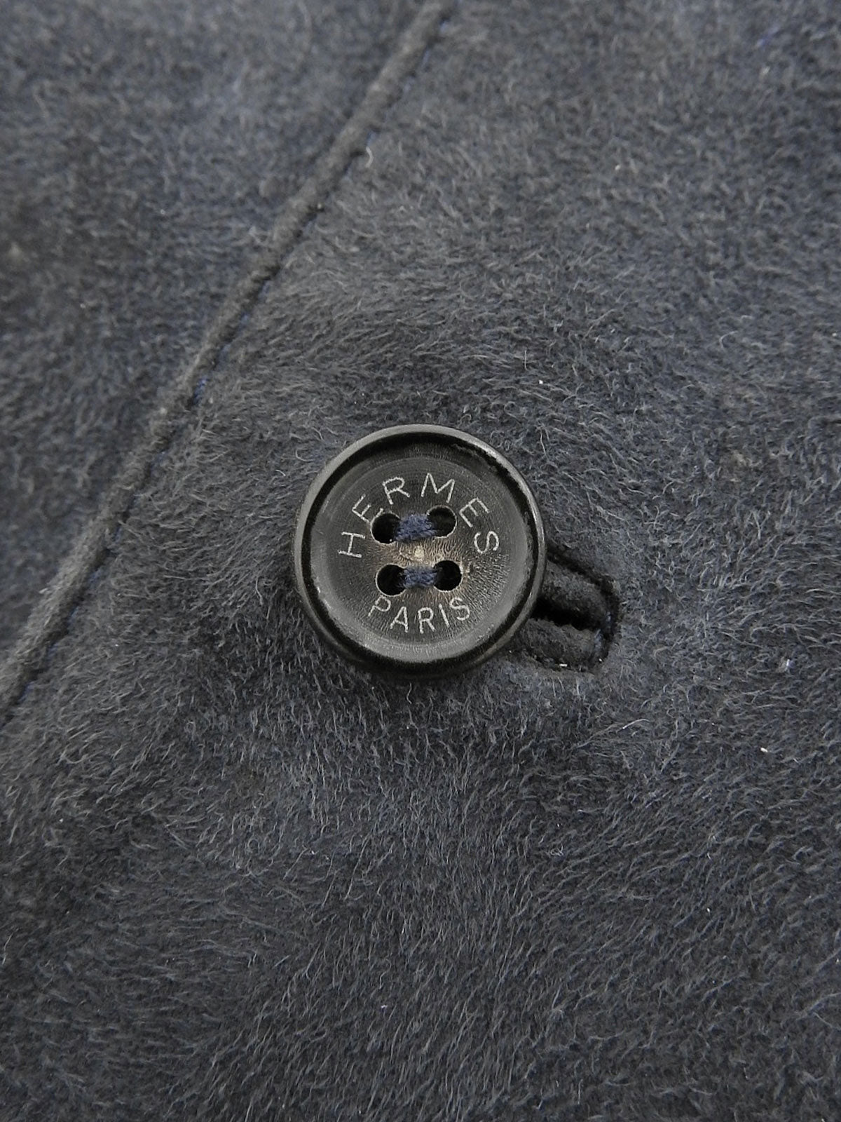 黑色/藏蓝色皮革与丝绸拼接小提琴图案背心