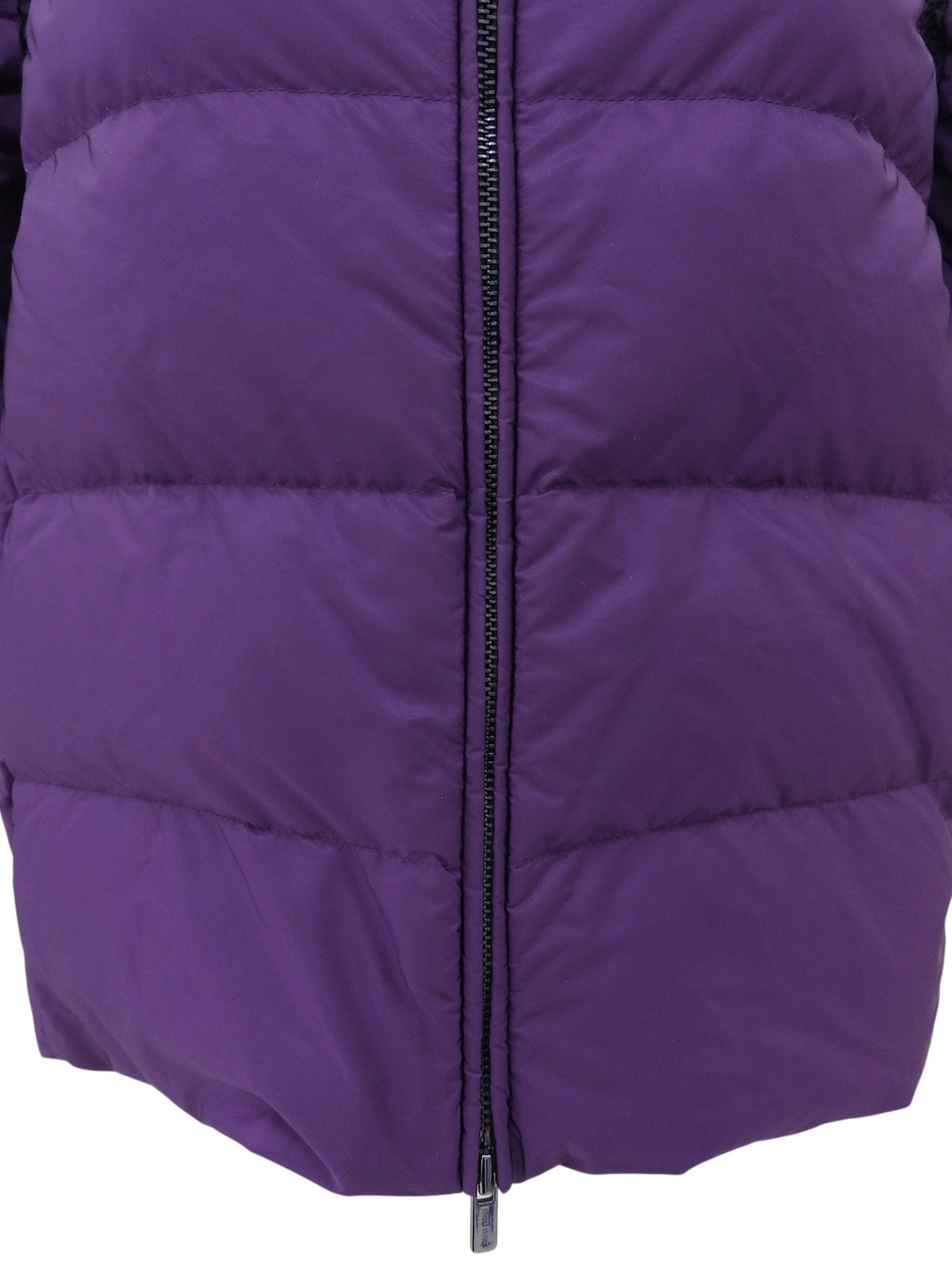 ハーフスリーブダウンジャケット パープル #40