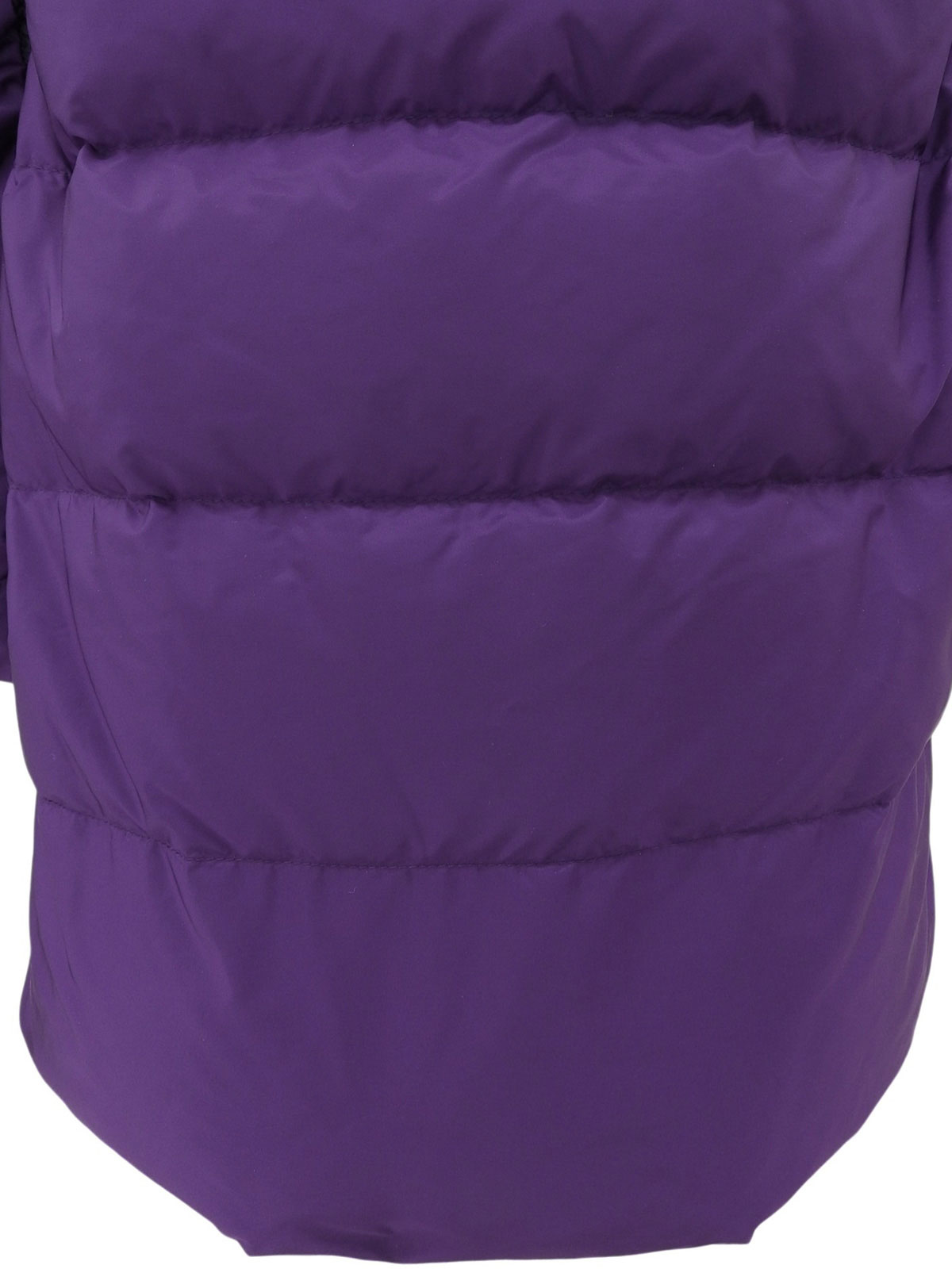 ハーフスリーブダウンジャケット パープル #40