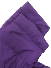 ハーフスリーブダウンジャケット パープル #40
