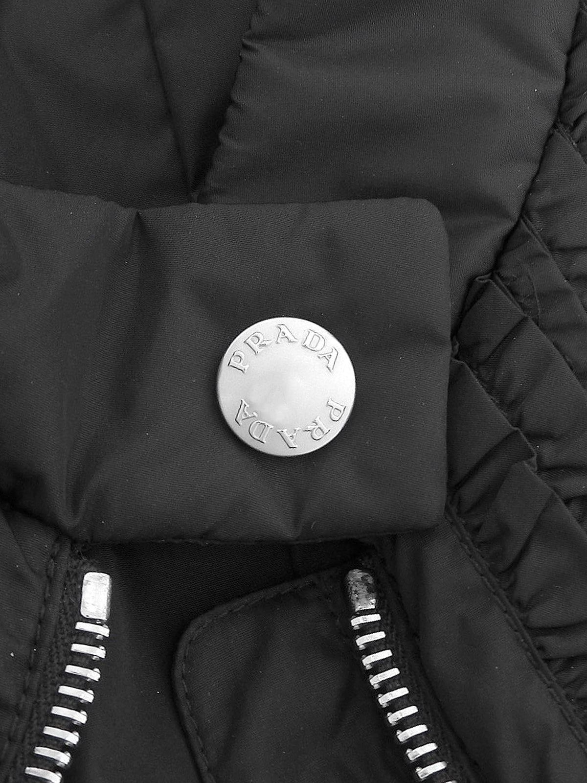 フリルナイロンジャケット ブラック #38