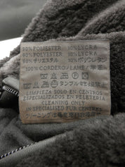 ボアライニングロゴボタジャケット ブラック