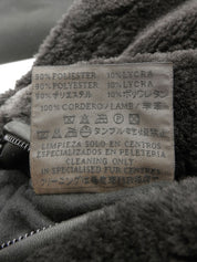 Boa Lining Logo Button Jacket #50 Black