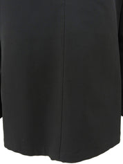 Boa Lining Logo Button Jacket #50 Black