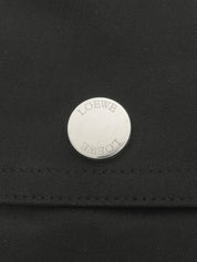 Boa Lining Logo Button Jacket #50 Black