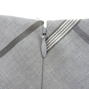 Check Pattern Pleated Skirt #38 Gray