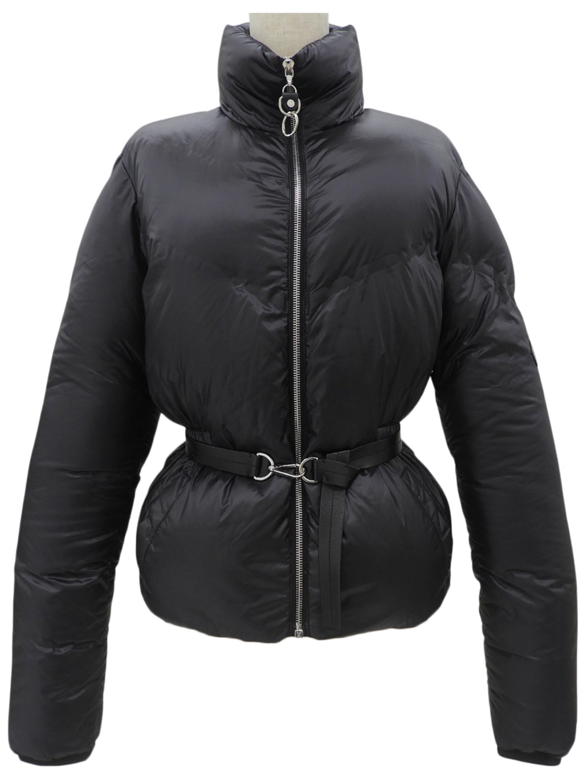 ロゴウエストベルトダウンジャケット #36 ブラック