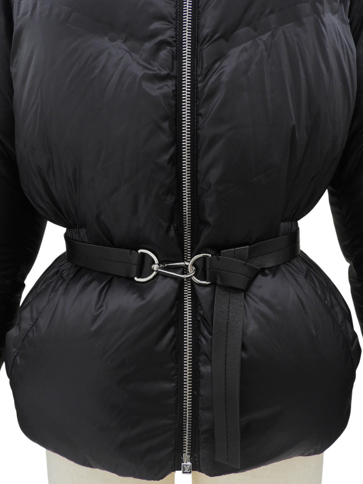 ロゴウエストベルトダウンジャケット #36 ブラック