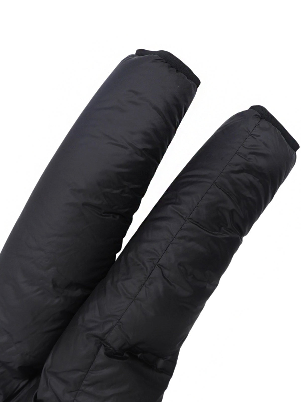 Logo West Belt Down Jacket #36 Black