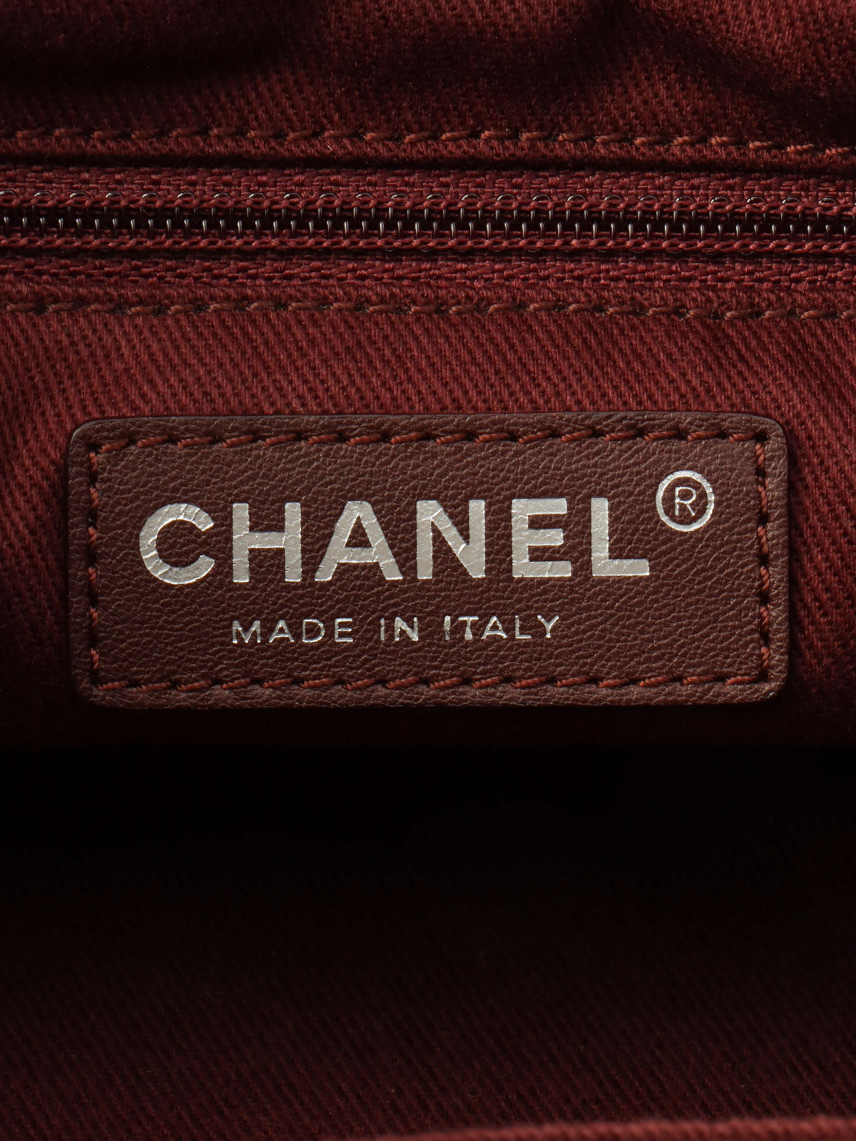 2011年頃製 インザミックスCCマーク2wayバッグ チャコールグレー/ダークブラウン