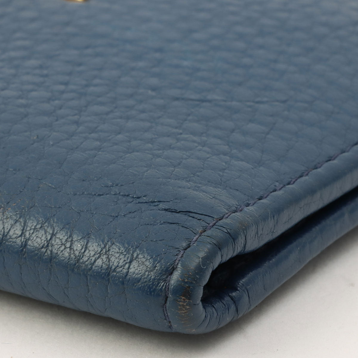 Logo Plate Wallet Blue