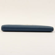Logo Plate Wallet Blue