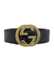 Interlocking Belt Black