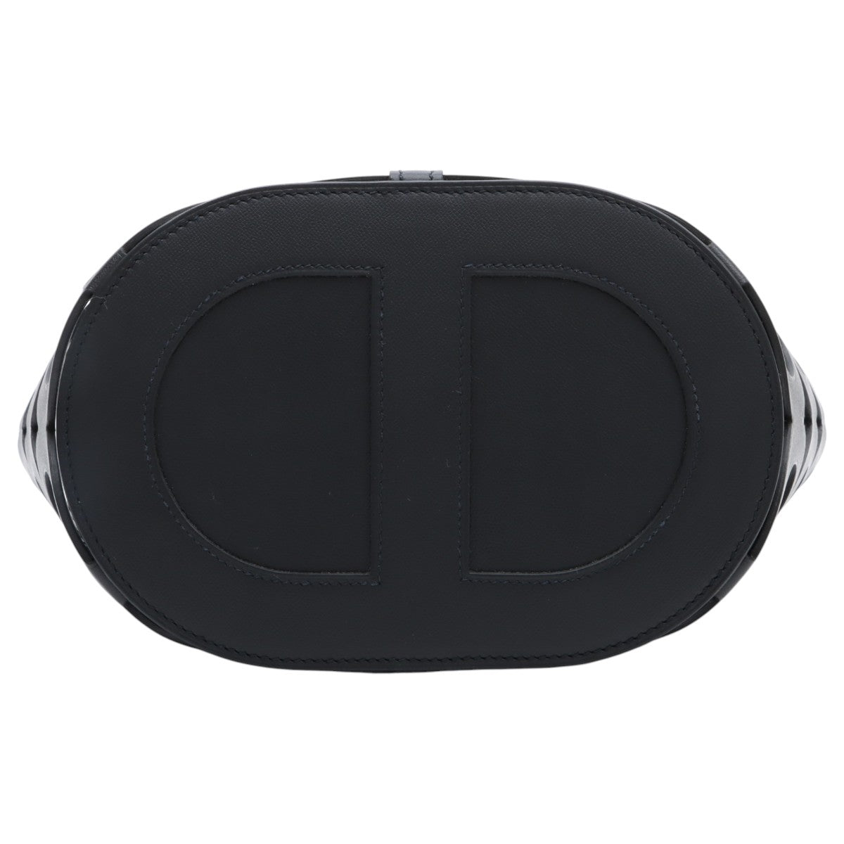 2020年製 シェーヌダンクルハンドバック ブラック/ネイビー