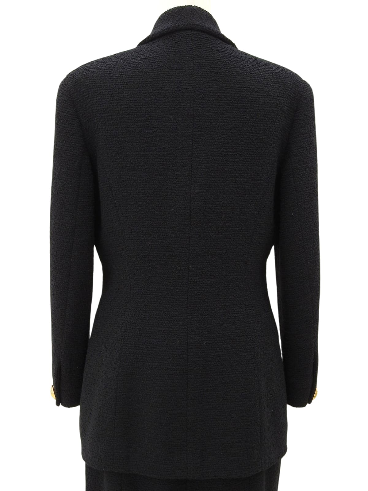 スパイラルCCマークボタンセットアップ ブラック