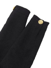 スパイラルCCマークボタンセットアップ ブラック