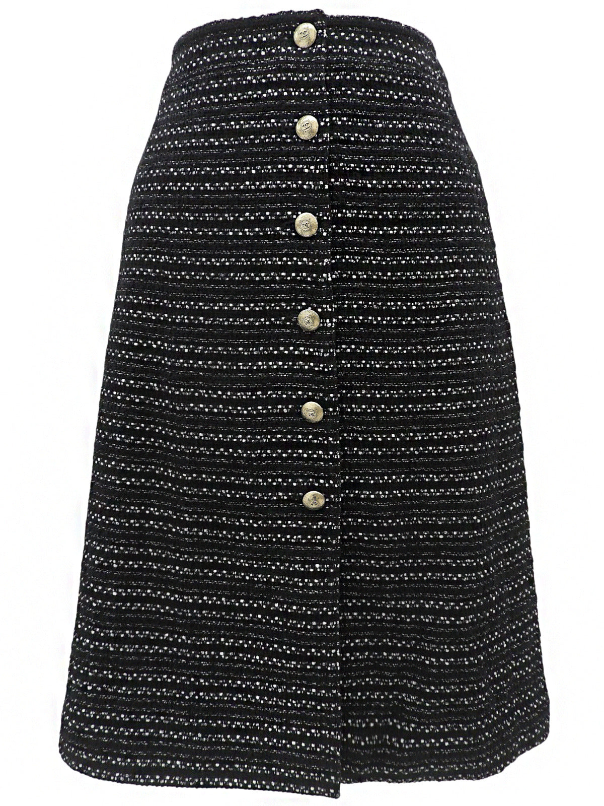 2005 Tweed CC Mark Button Jacket Set-Up #40 Black/Multi-Color